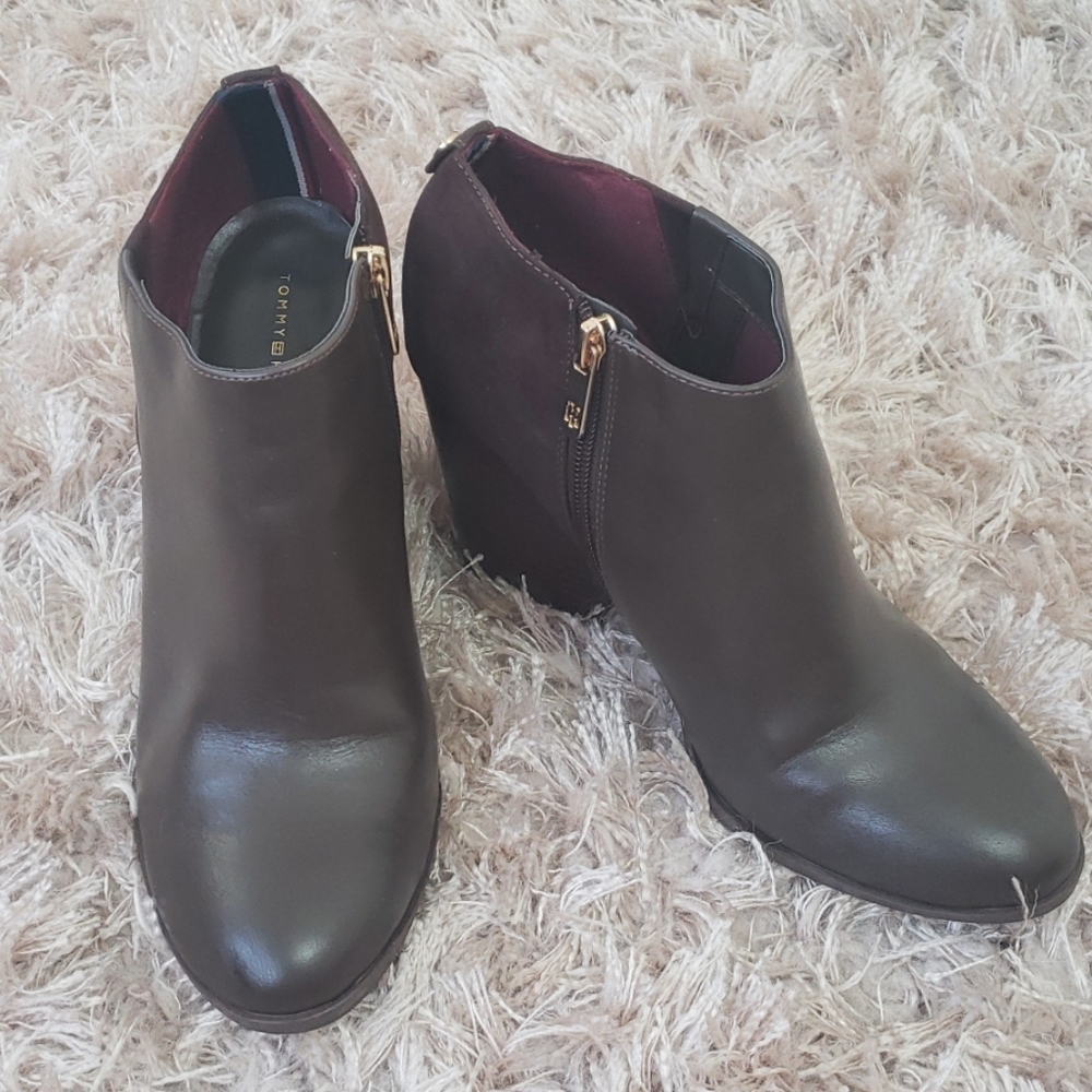Dark Brown Ankle Boots